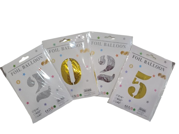 Balões Numéricos 16